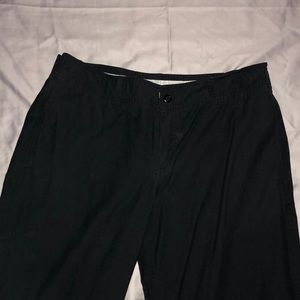 Black Danskin utility pants, light and comfortable